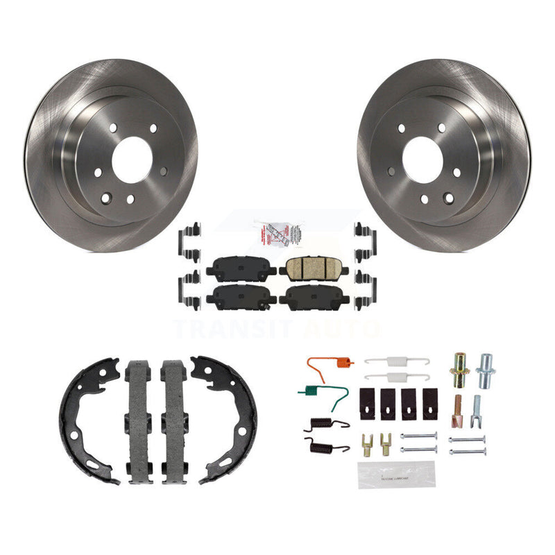 Transit Auto K8A-109144 Disc Brake Kit for 2014-2019 Nissan Rogue - Rear product image
