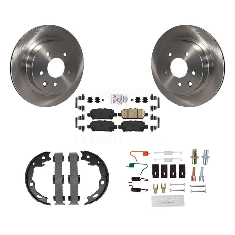 Transit Auto K8A-109145 Disc Brake Kit for 2014-2019 Nissan Rogue - Rear product image