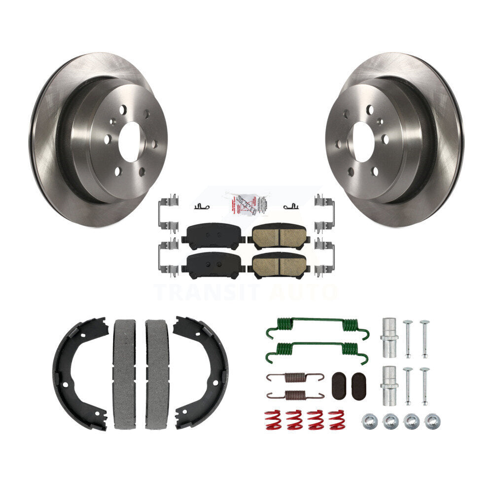 Transit Auto K8A-109147 Disc Brake Kit for 2015-2020 Chevrolet Colorado, GMC Canyon - Rear product image