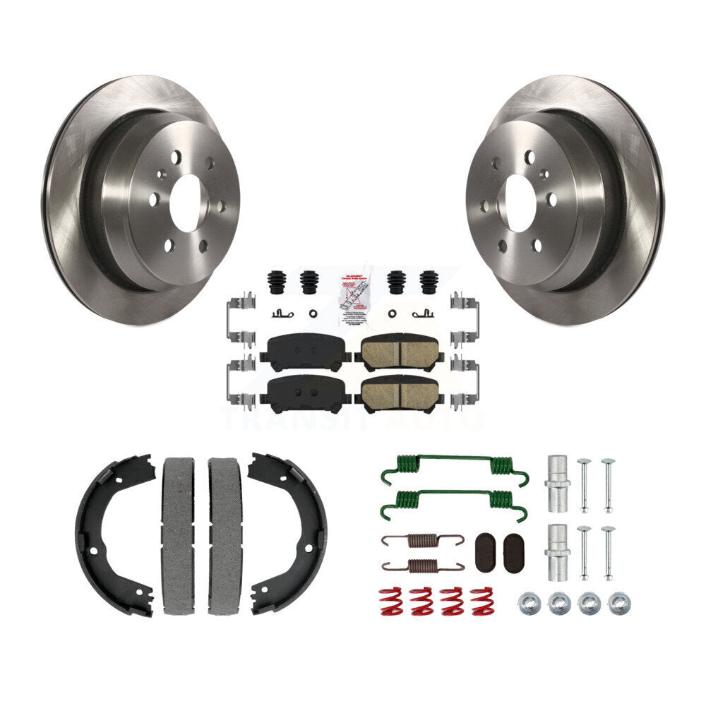 Transit Auto K8A-109148 Disc Brake Kit for 2015-2020 Chevrolet Colorado, GMC Canyon - Rear product image