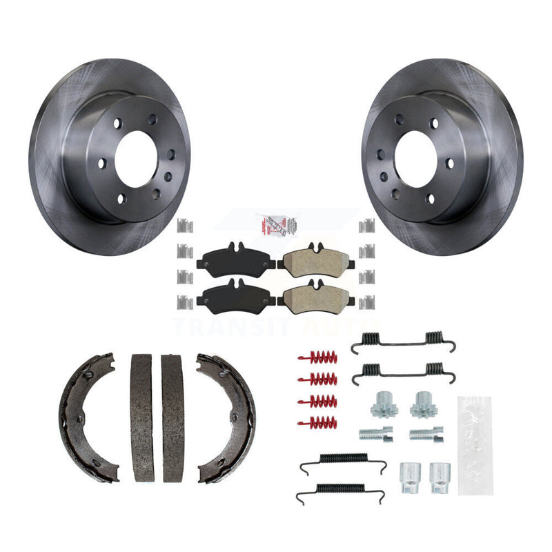 Transit Auto K8A-109149 Disc Brake Kit for 2007-2018 Mercedes-Benz Sprinter 2500, Dodge Sprinter 2500, Dodge Sprinter 3500 & more - Rear product image