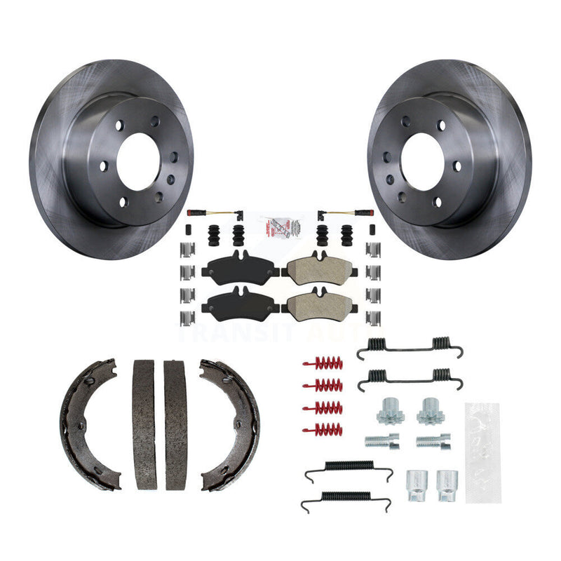 Transit Auto K8A-109150 Disc Brake Kit for 2007-2018 Mercedes-Benz Sprinter 2500, Dodge Sprinter 2500, Dodge Sprinter 3500 & more - Rear product image