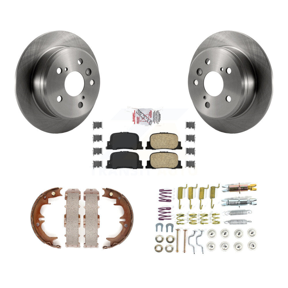 Transit Auto K8A-109152 Disc Brake Kit for 1999-2001 Lexus ES300, Toyota Camry - Rear product image