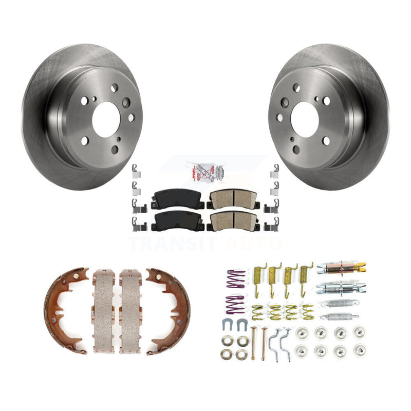 Transit Auto K8A-109153 Disc Brake Kit for 1992-2000 Toyota Solara, Lexus ES300, Toyota Camry - Rear product image