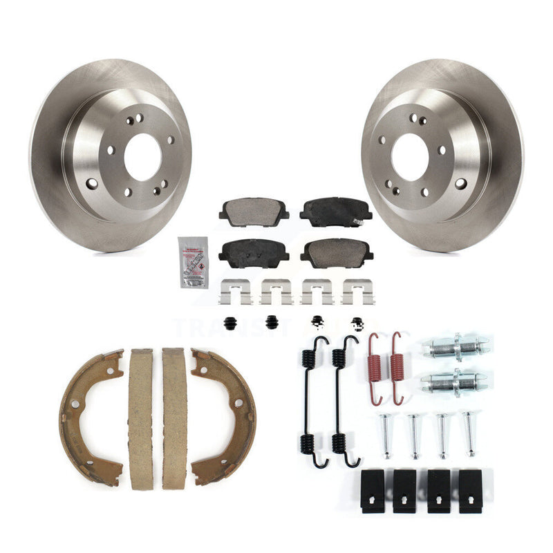 Transit Auto K8A-109160 Disc Brake Kit for 2010-2013 Kia Sorento, Hyundai Santa Fe - Rear product image