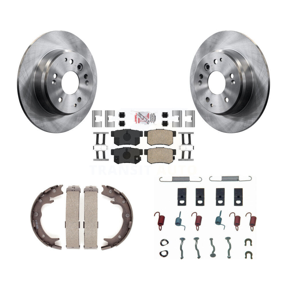 Transit Auto K8A-109167 Disc Brake Kit for 1999-2011 Honda Element, Acura TL - Rear product image