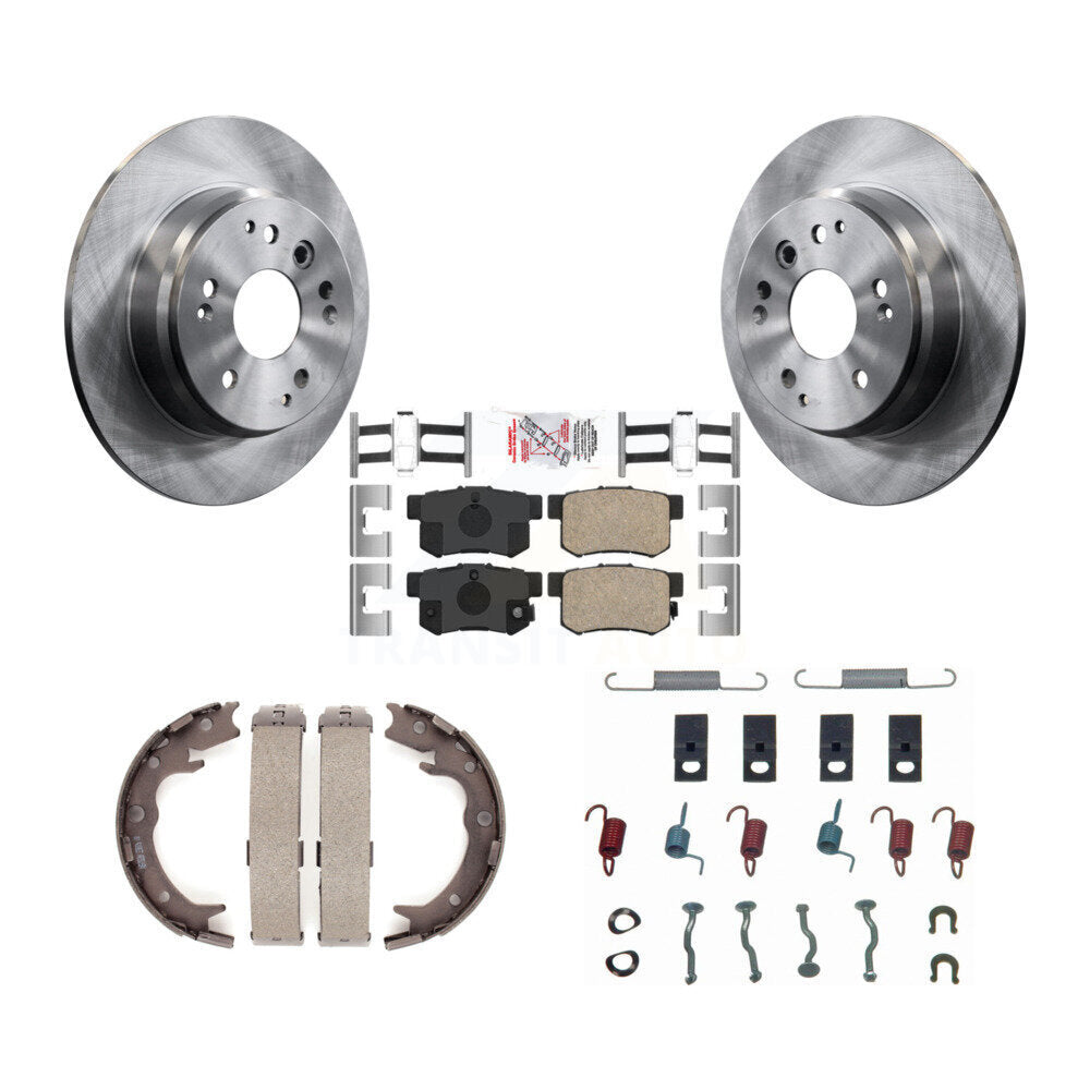 Transit Auto K8A-109168 Disc Brake Kit for 1999-2011 Honda Element, Acura TL - Rear product image