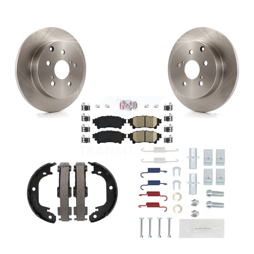Transit Auto K8A-109174 Disc Brake Kit for 2012-2020 Toyota Mirai, Toyota Prius V - Rear product image
