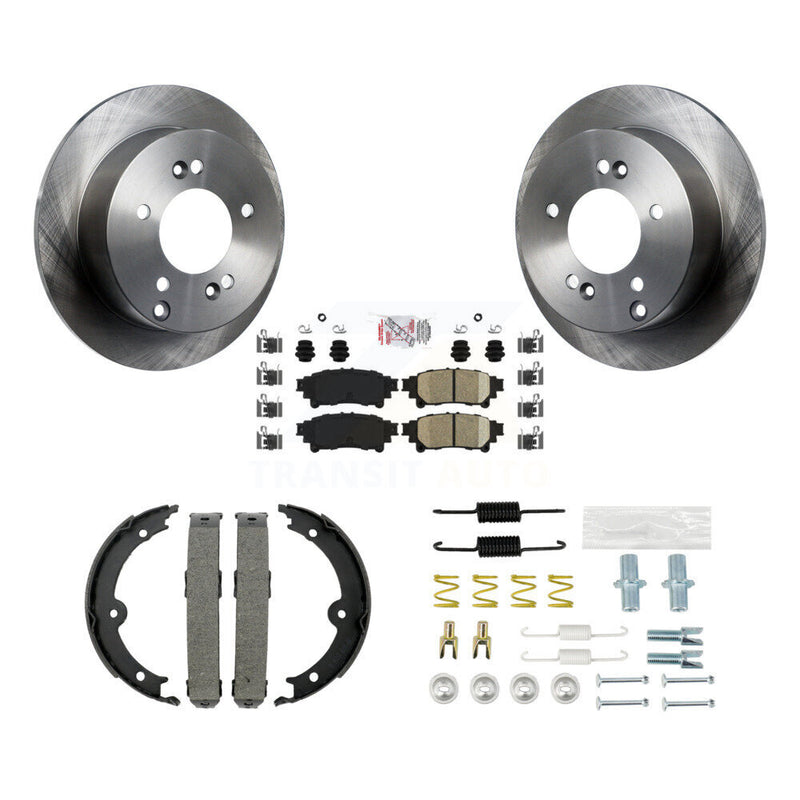 Transit Auto K8A-109175 Disc Brake Kit for 2014-2015 Lexus IS250 - Rear product image
