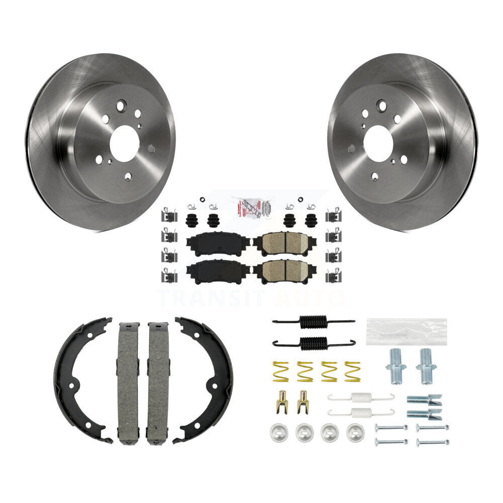 Transit Auto K8A-109176 Disc Brake Kit for 2014 Lexus IS250 - Rear product image