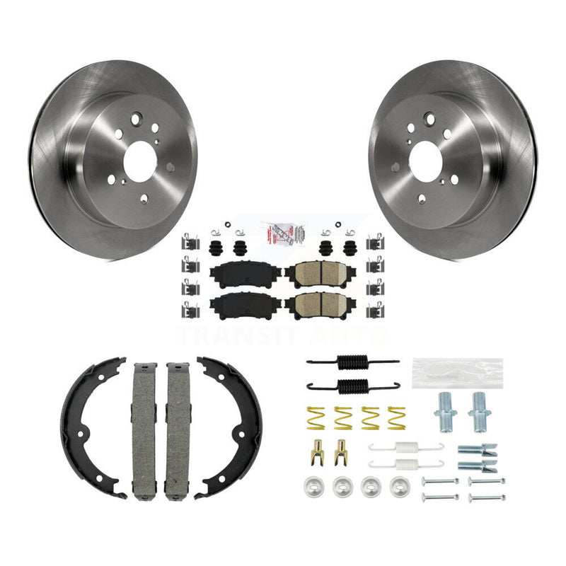 Transit Auto K8A-109176 Disc Brake Kit for 2014 Lexus IS250 - Rear product image