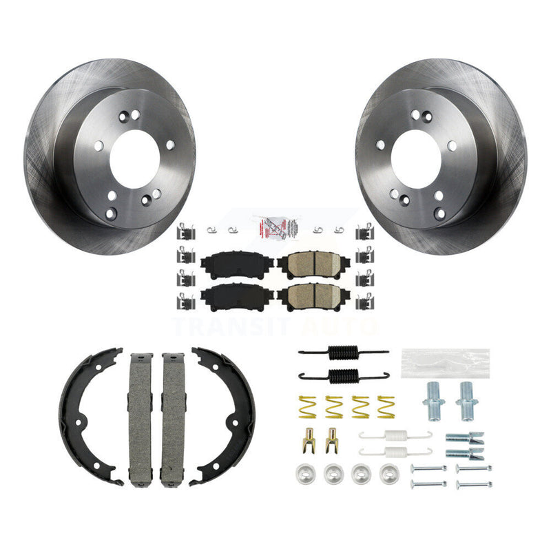 Transit Auto K8A-109177 Disc Brake Kit for 2014-2015 Lexus IS250 - Rear product image