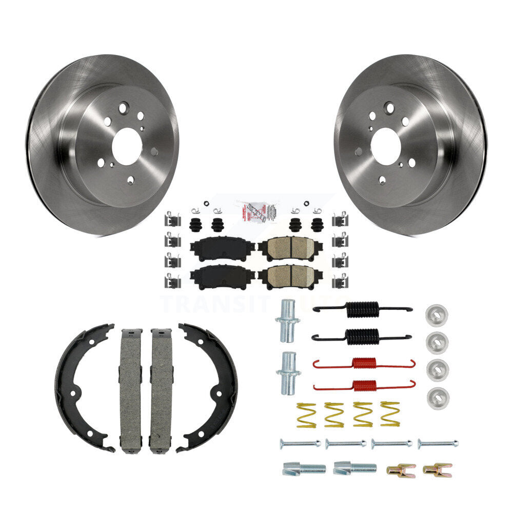 Transit Auto K8A-109179 Disc Brake Kit for 2014-2015 Lexus IS350 - Rear product image