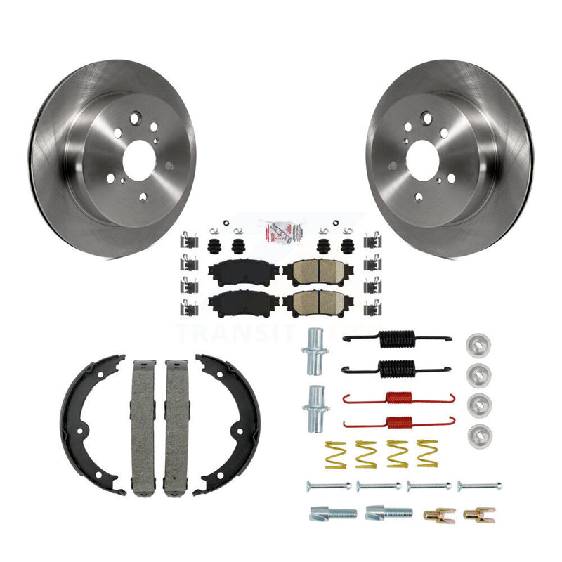 Transit Auto K8A-109179 Disc Brake Kit for 2014-2015 Lexus IS350 - Rear product image