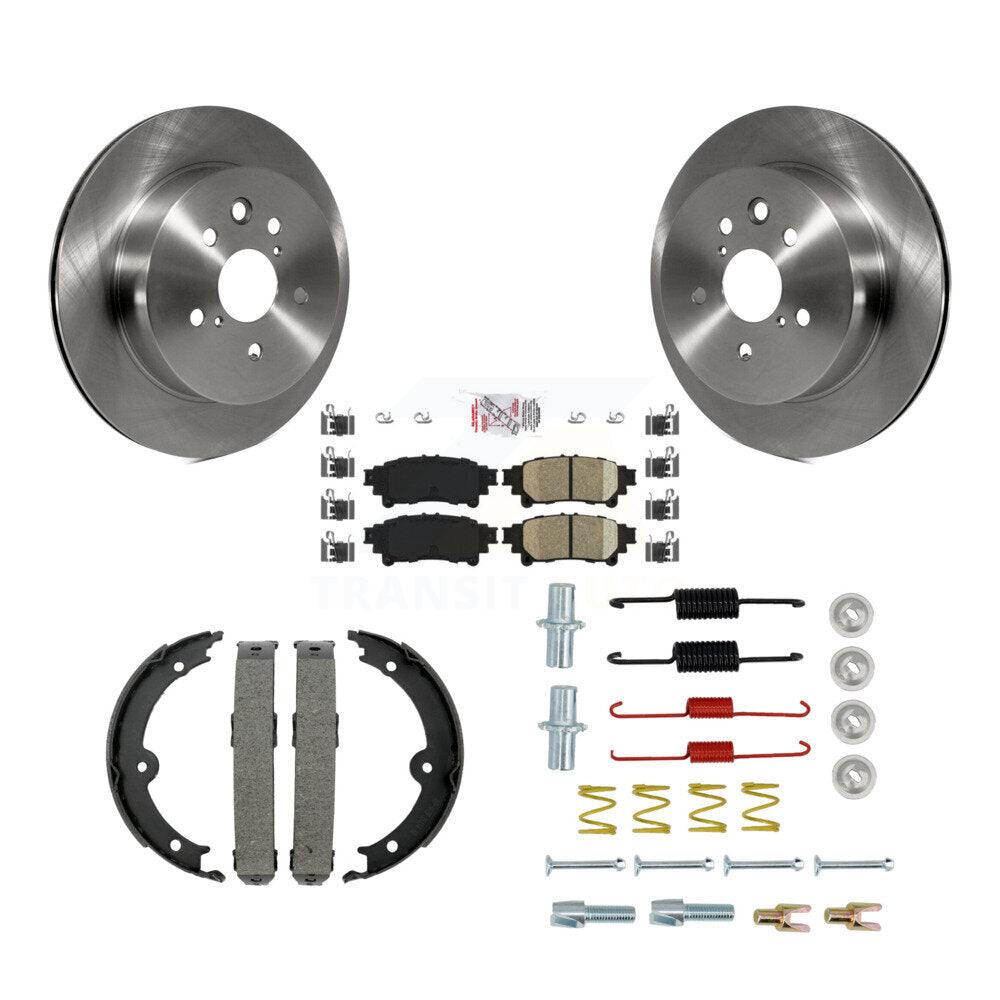 Transit Auto K8A-109180 Disc Brake Kit for 2014-2015 Lexus IS350 - Rear product image