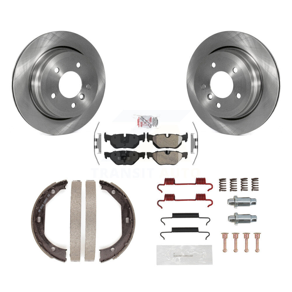 Transit Auto K8A-109199 Disc Brake Kit for 2007-2012 BMW 328i xDrive, BMW 328i - Rear product image