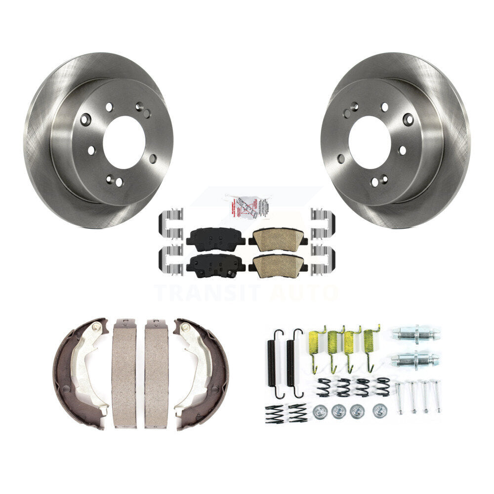 Transit Auto K8A-109206 Disc Brake Kit for 2010-2013 Kia Soul - Rear product image