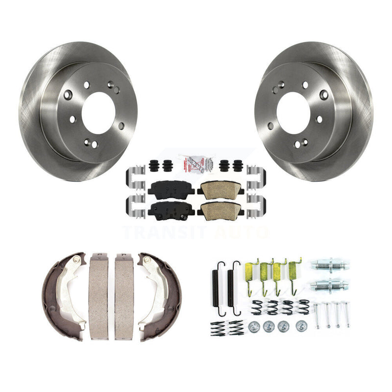 Transit Auto K8A-109207 Disc Brake Kit for 2010-2013 Kia Soul - Rear product image