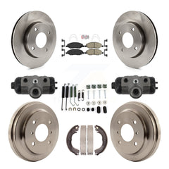Transit Auto K8A-109220 Disc Brake Kit for 2009-2011 Nissan Versa - Front and Rear product image