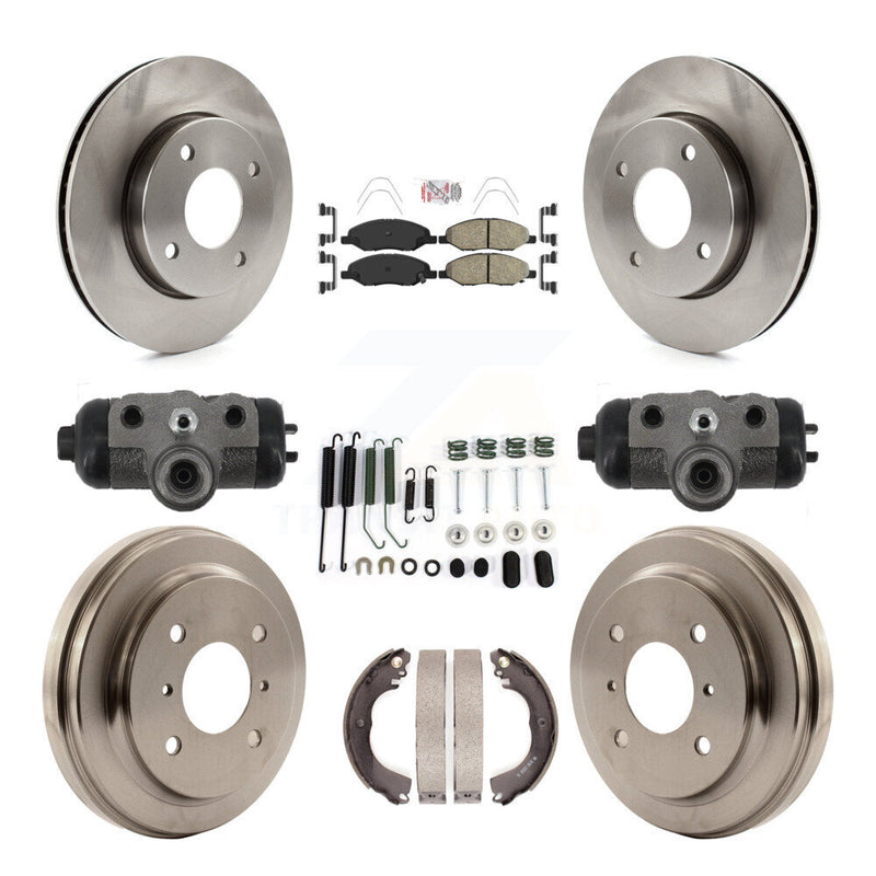 Transit Auto K8A-109220 Disc Brake Kit for 2009-2011 Nissan Versa - Front and Rear product image