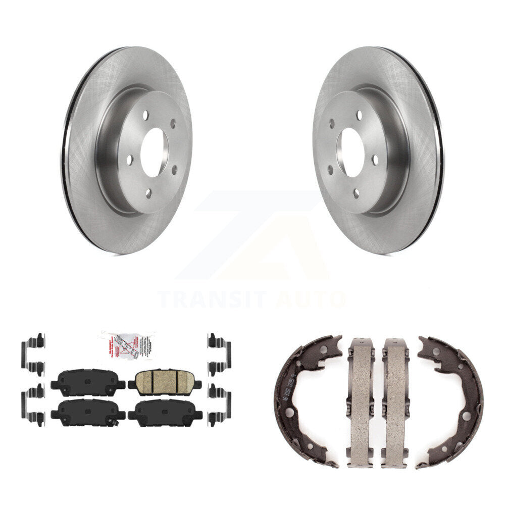Transit Auto K8A-109224 Disc Brake Kit for 2017-2018 Nissan LEAF - Rear product image