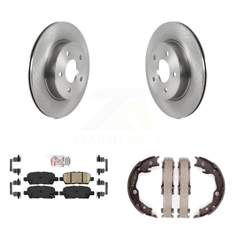 Transit Auto K8A-109224 Disc Brake Kit for 2017-2018 Nissan LEAF - Rear product image