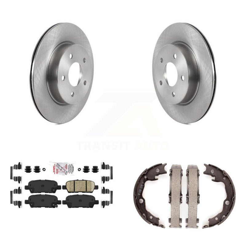 Transit Auto K8A-109225 Disc Brake Kit for 2017-2018 Nissan LEAF - Rear product image