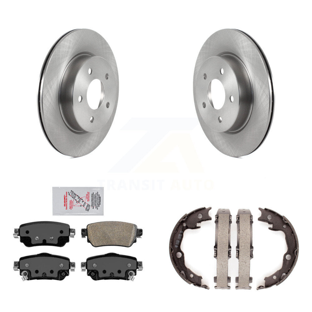 Transit Auto K8A-109226 Disc Brake Kit for 2018-2023 Nissan LEAF - Rear product image