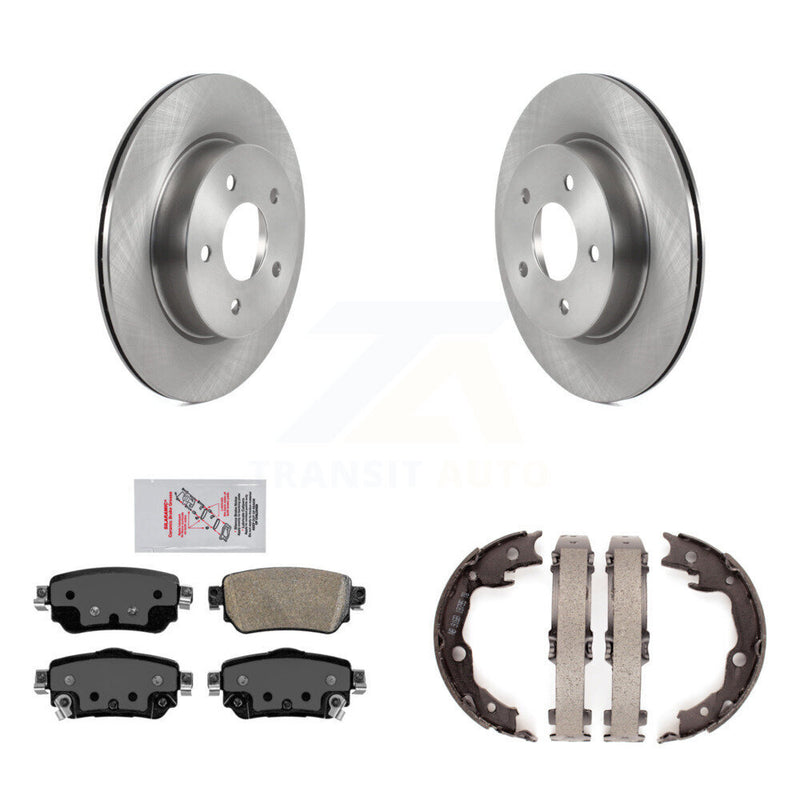 Transit Auto K8A-109226 Disc Brake Kit for 2018-2023 Nissan LEAF - Rear product image