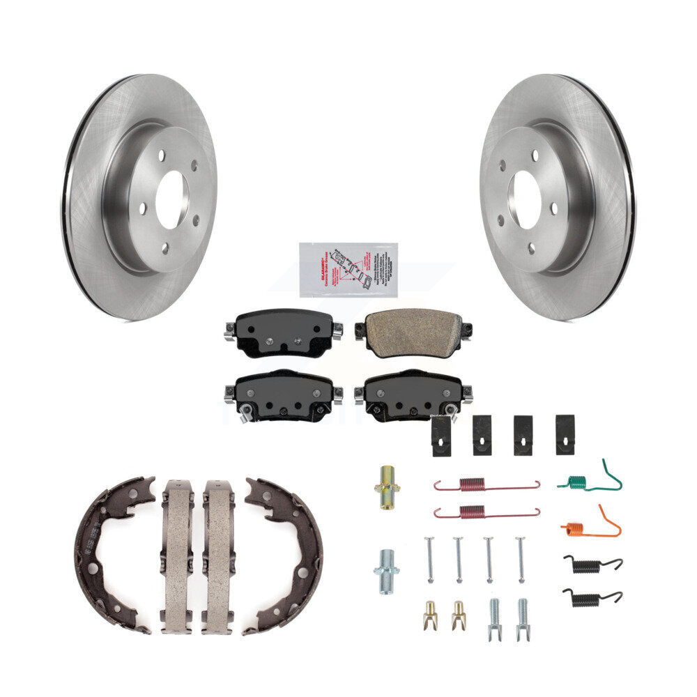 Transit Auto K8A-109239 Disc Brake Kit for 2018-2023 Nissan LEAF - Rear product image