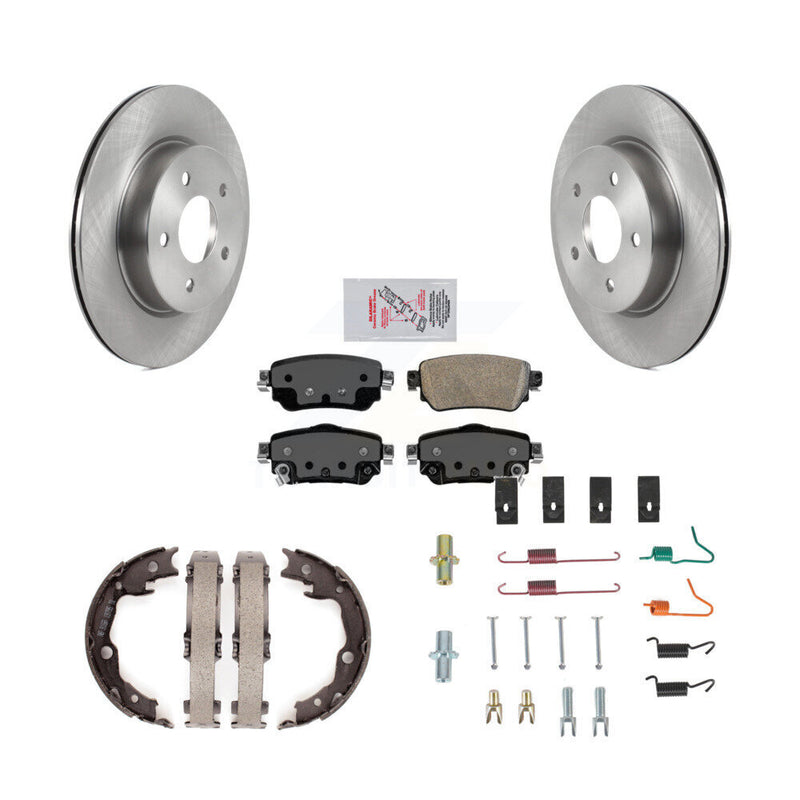 Transit Auto K8A-109239 Disc Brake Kit for 2018-2023 Nissan LEAF - Rear product image