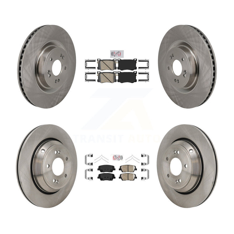 Transit Auto K8A-109260 Disc Brake Kit for 2018-2020 Genesis G80 - Front and Rear product image