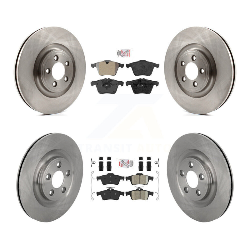 Transit Auto K8A-109264 Disc Brake Kit for 2016 Jaguar XJ - Front and Rear product image