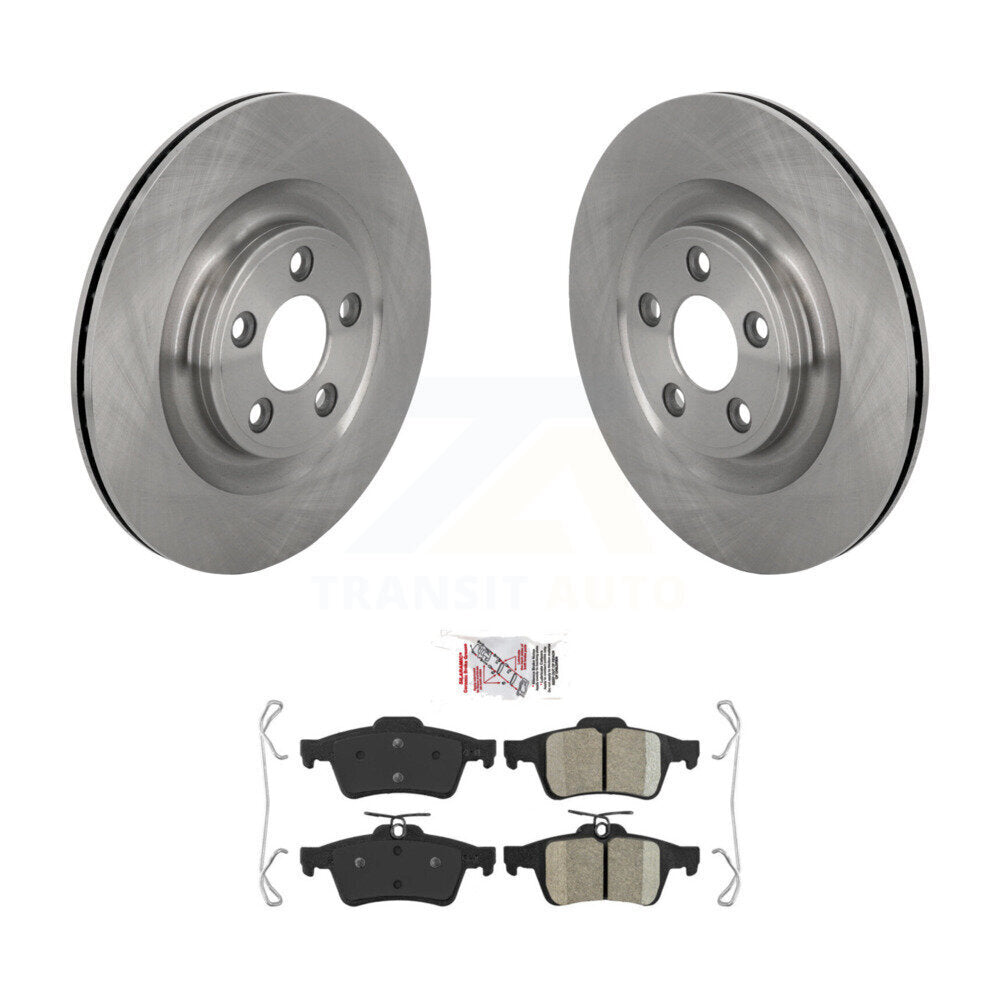 Transit Auto K8A-109281 Disc Brake Kit for 2016 Jaguar XJ - Rear product image