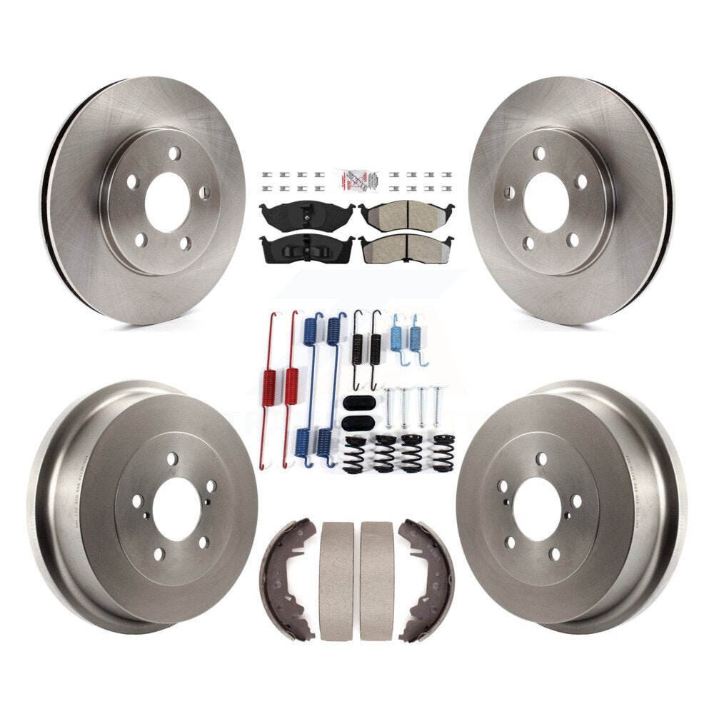 Transit Auto K8A-109294 Disc Brake Kit for 2000 Chrysler Grand Voyager - Front and Rear product image