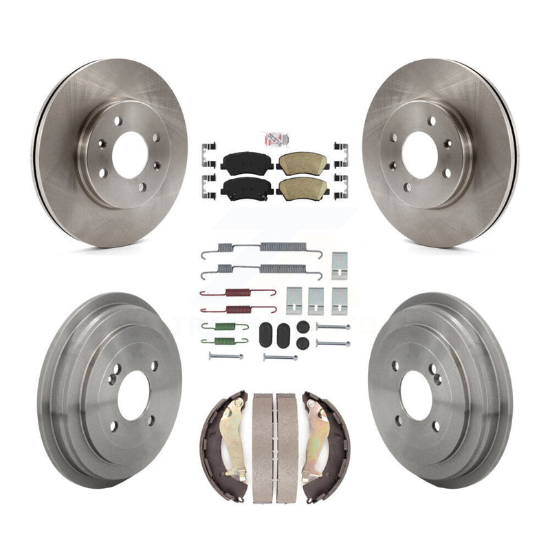 Transit Auto K8A-109297 Disc Brake Kit for 2018 Kia Rio - Front and Rear product image