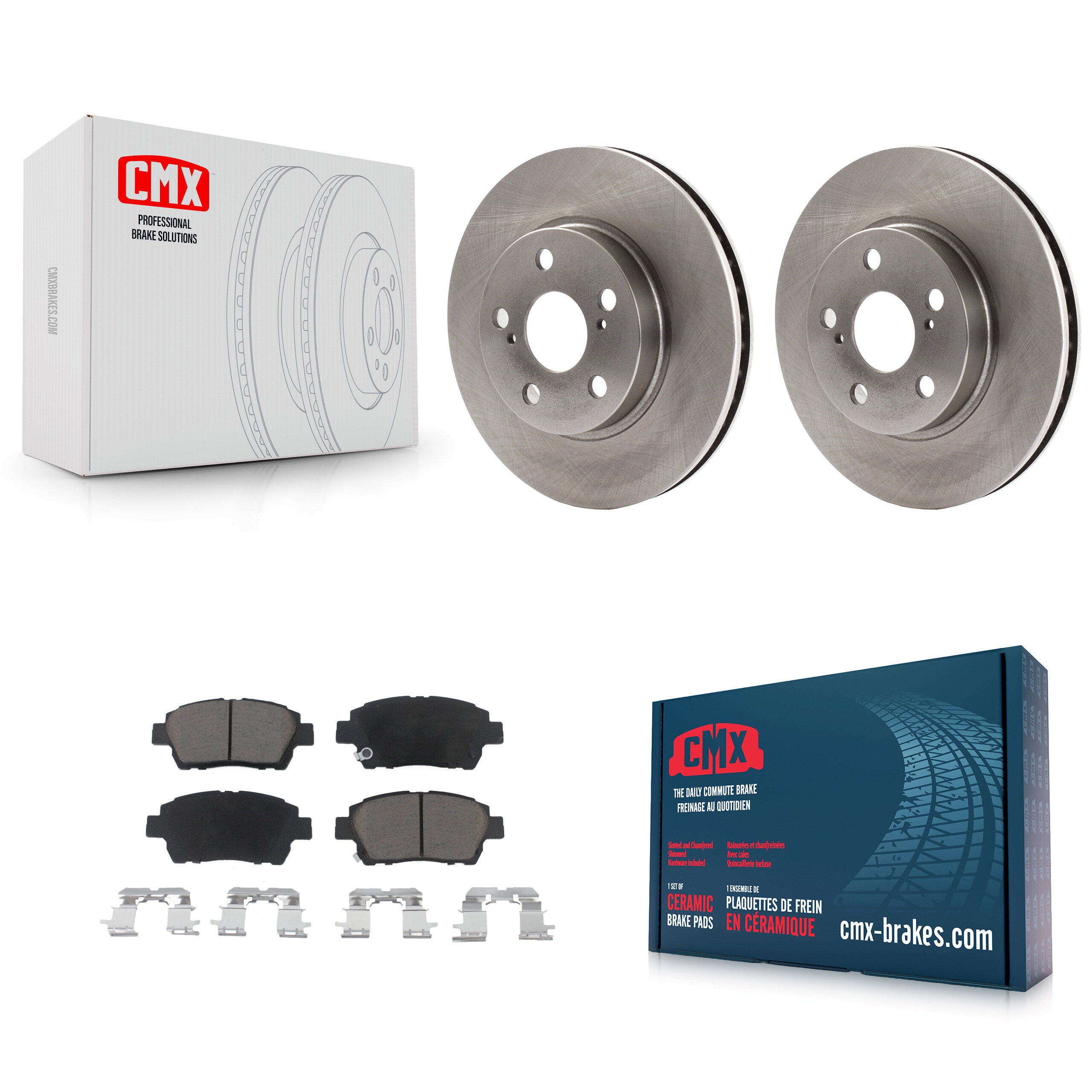 CMX K8C-100033 Disc Brake Kit for 2000 Toyota Celica - Front product image