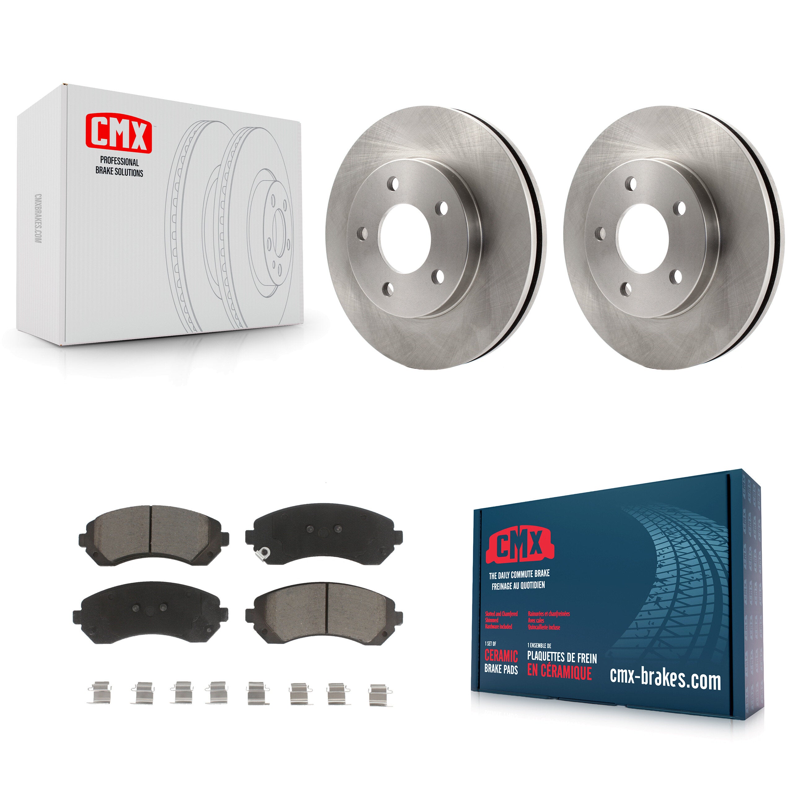 CMX K8C-100037 Disc Brake Kit for 2001-2007 Buick Rendezvous, Pontiac Aztek - Front product image