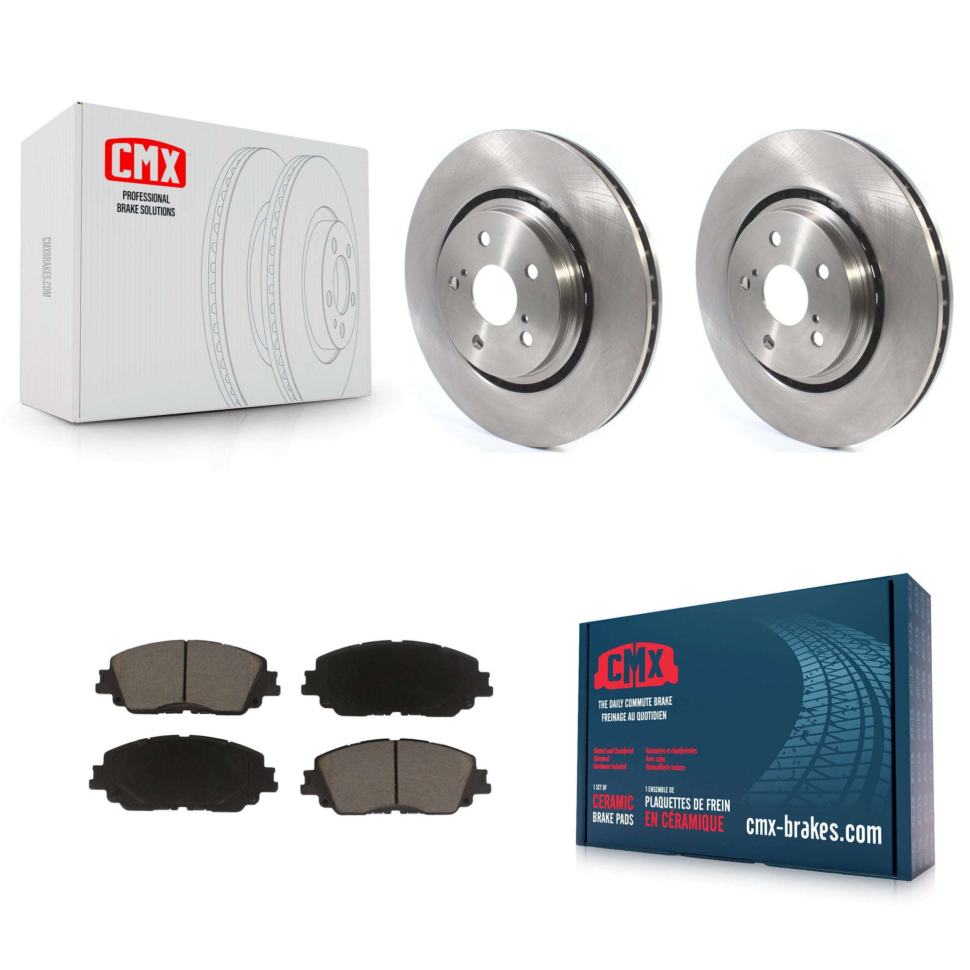 CMX K8C-100042 Disc Brake Kit for 2020-2023 Toyota Camry - Front product image
