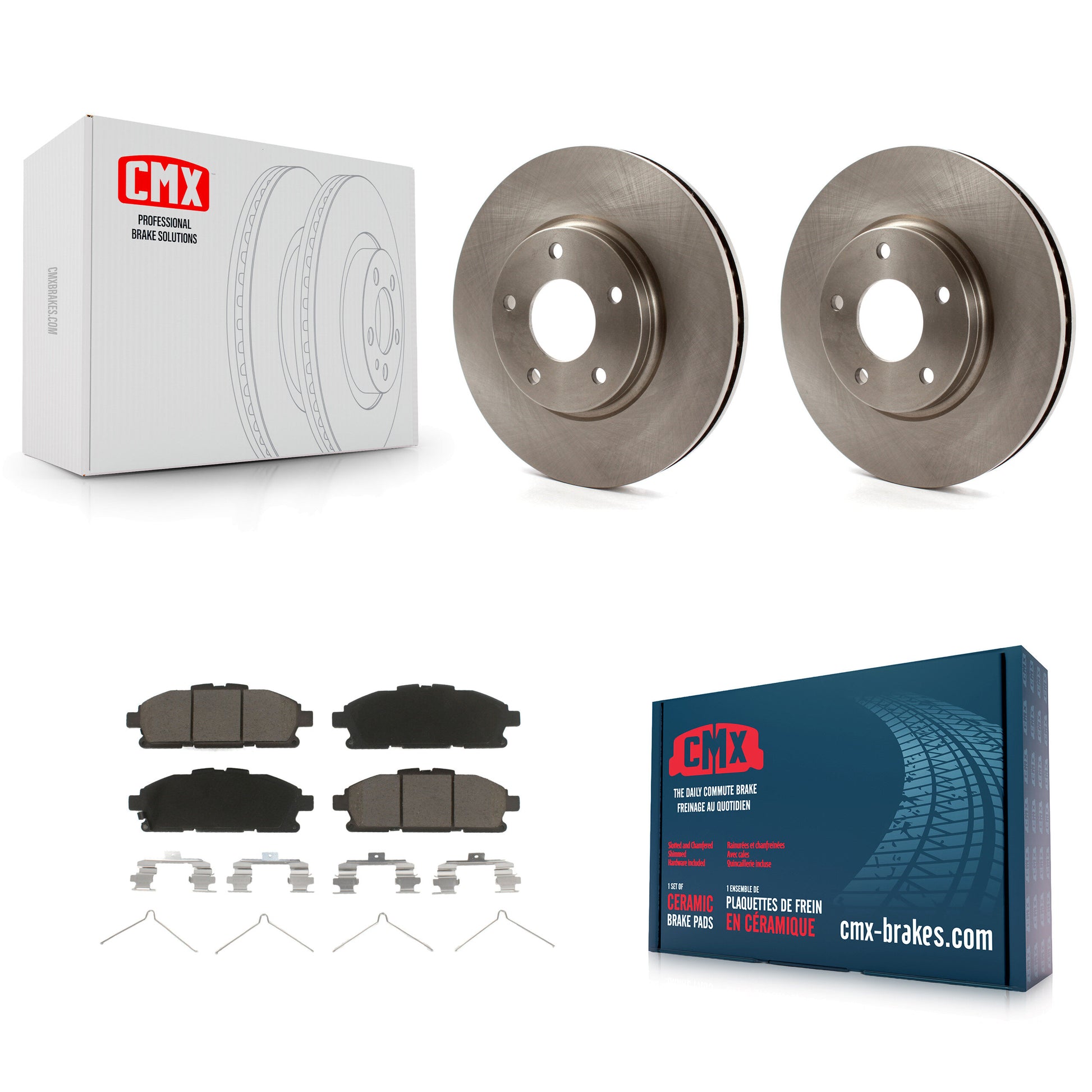 CMX K8C-100043 Disc Brake Kit for 2011-2017 Nissan Quest - Front product image