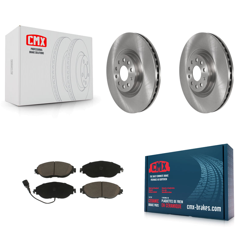 CMX K8C-100046 Disc Brake Kit for 2015-2025 Volkswagen Jetta, Audi Q3, Volkswagen GTI & more - Front product image