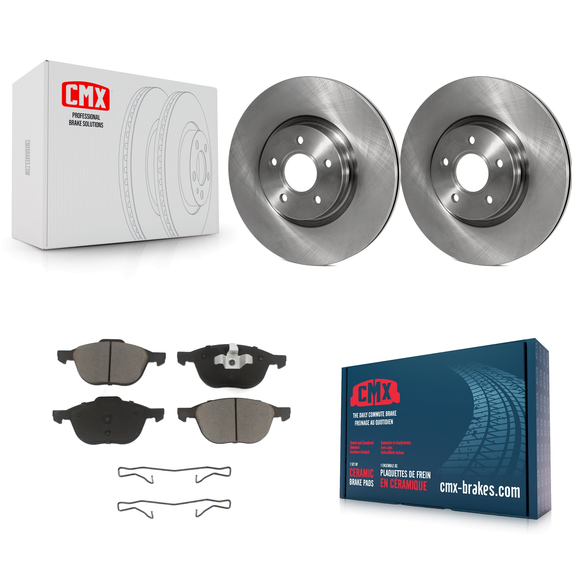 CMX K8C-100063 Disc Brake Kit for 2014 Ford Transit Connect - Front product image