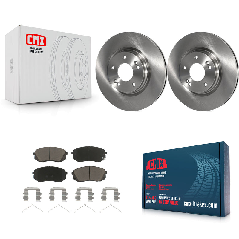 CMX K8C-100126 Disc Brake Kit for 2016-2023 Kia Optima, Hyundai Kona Electric, Kia Niro EV & more - Front product image
