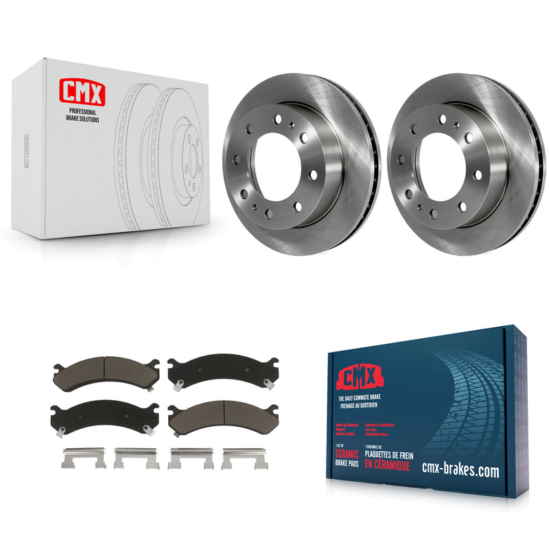 CMX K8C-100135 Disc Brake Kit for 1999-2020 GMC Savana 3500, Chevrolet Express 3500, Chevrolet Express 2500 & more - Front product image