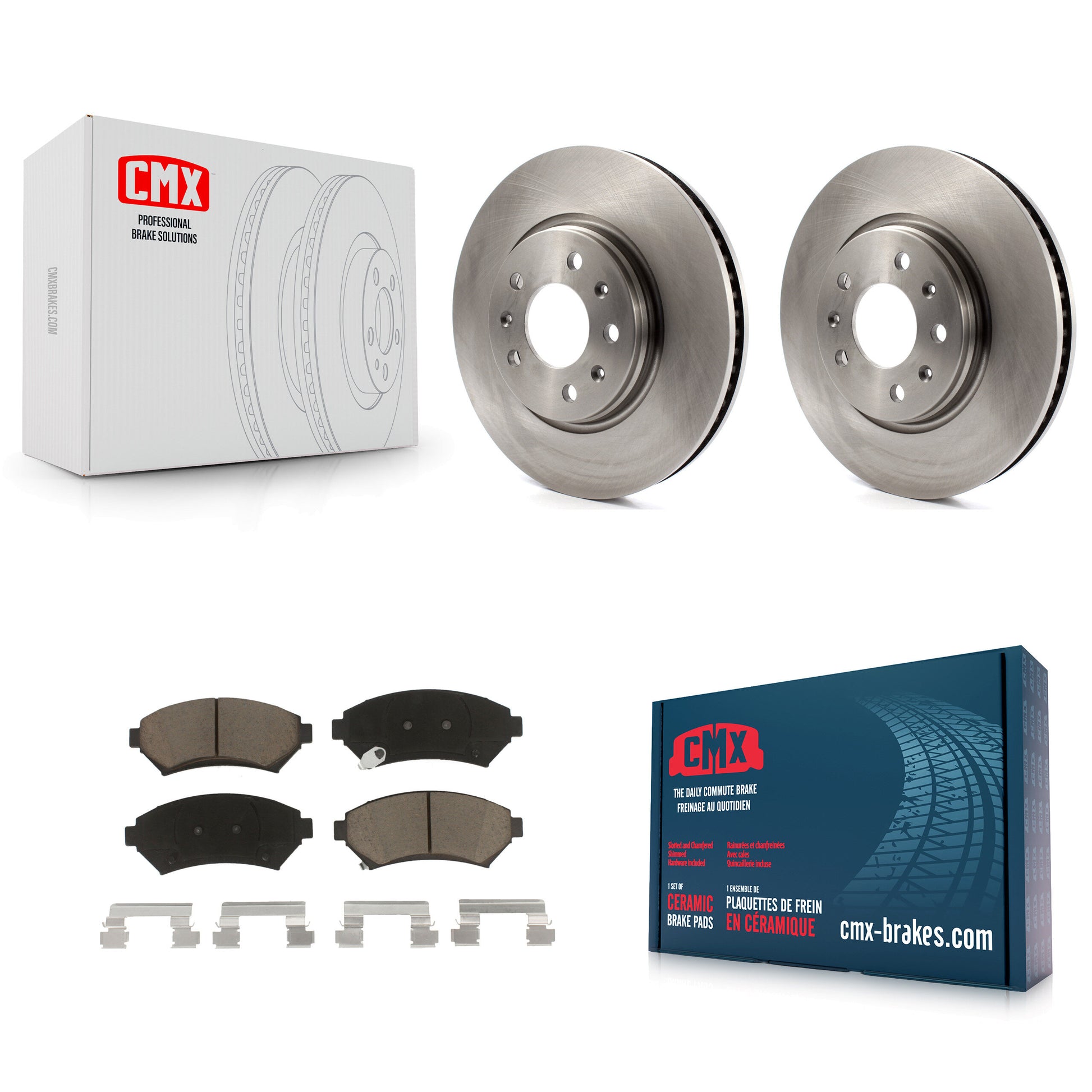 CMX K8C-100136 Disc Brake Kit for 2003 Cadillac Seville - Front product image