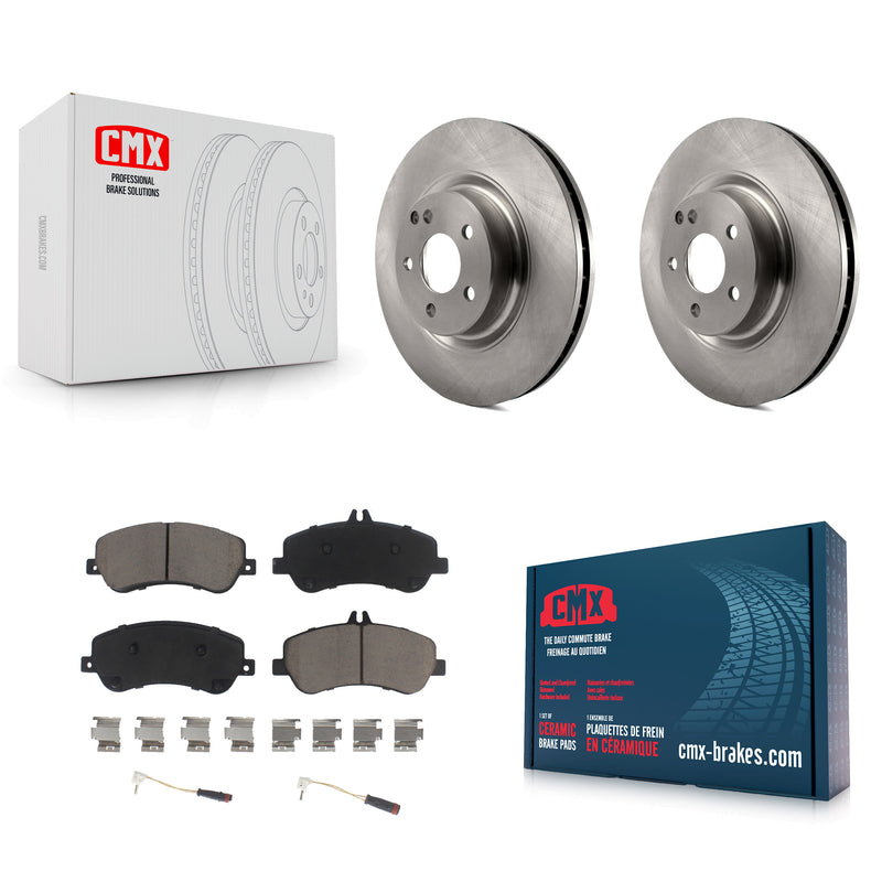 CMX K8C-100155 Disc Brake Kit for 2010-2015 Mercedes-Benz GLK250, Mercedes-Benz GLK350 - Front product image