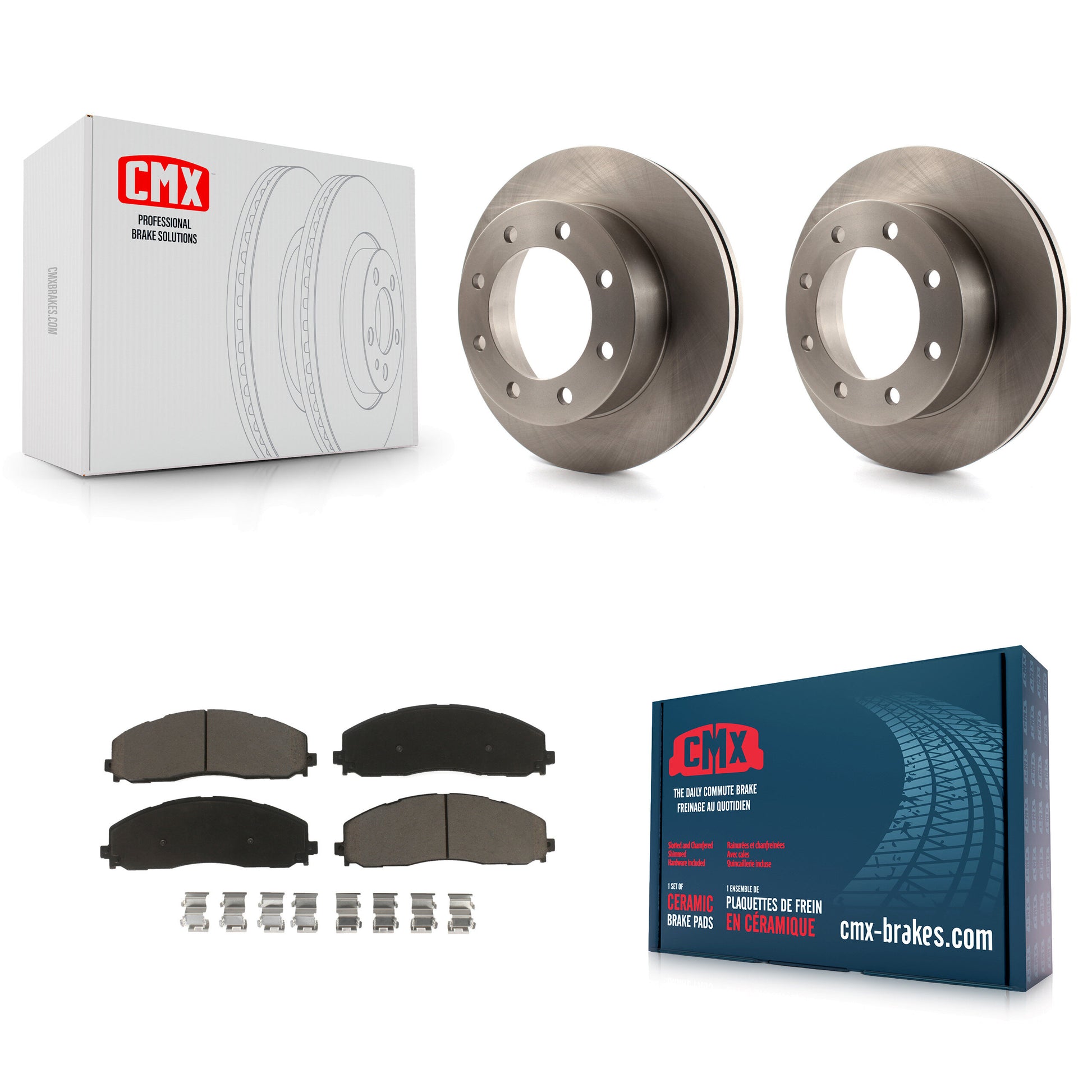 CMX K8C-100158 Disc Brake Kit for 2013 Ford F-350 Super Duty - Front product image