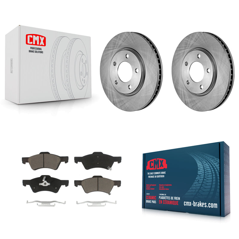 CMX K8C-100174 Disc Brake Kit for 2001-2007 Dodge Grand Caravan, Chrysler Town & Country, Chrysler Grand Voyager & more - Front product image