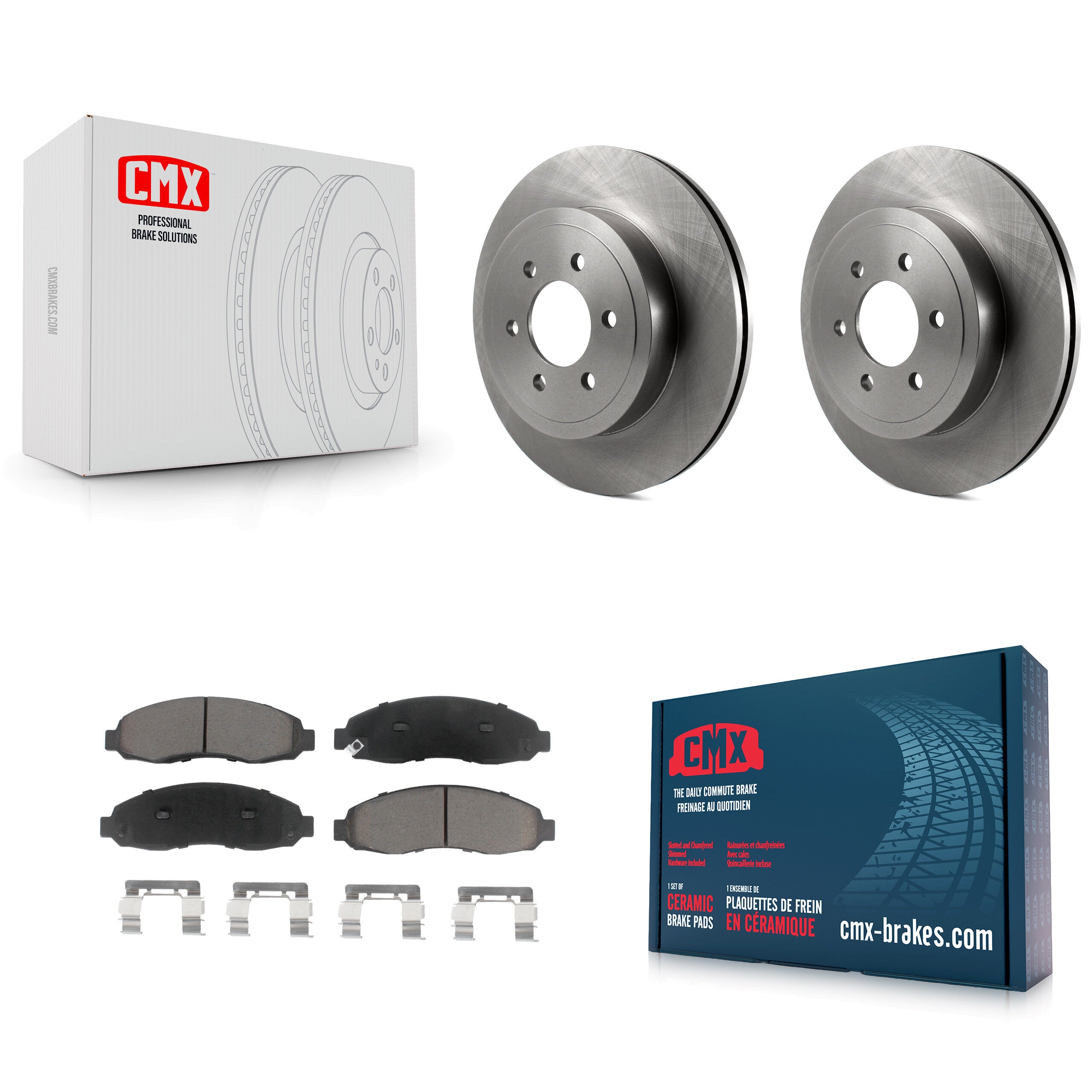 CMX K8C-100183 Disc Brake Kit for 2003-2004 Dodge Dakota - Front product image