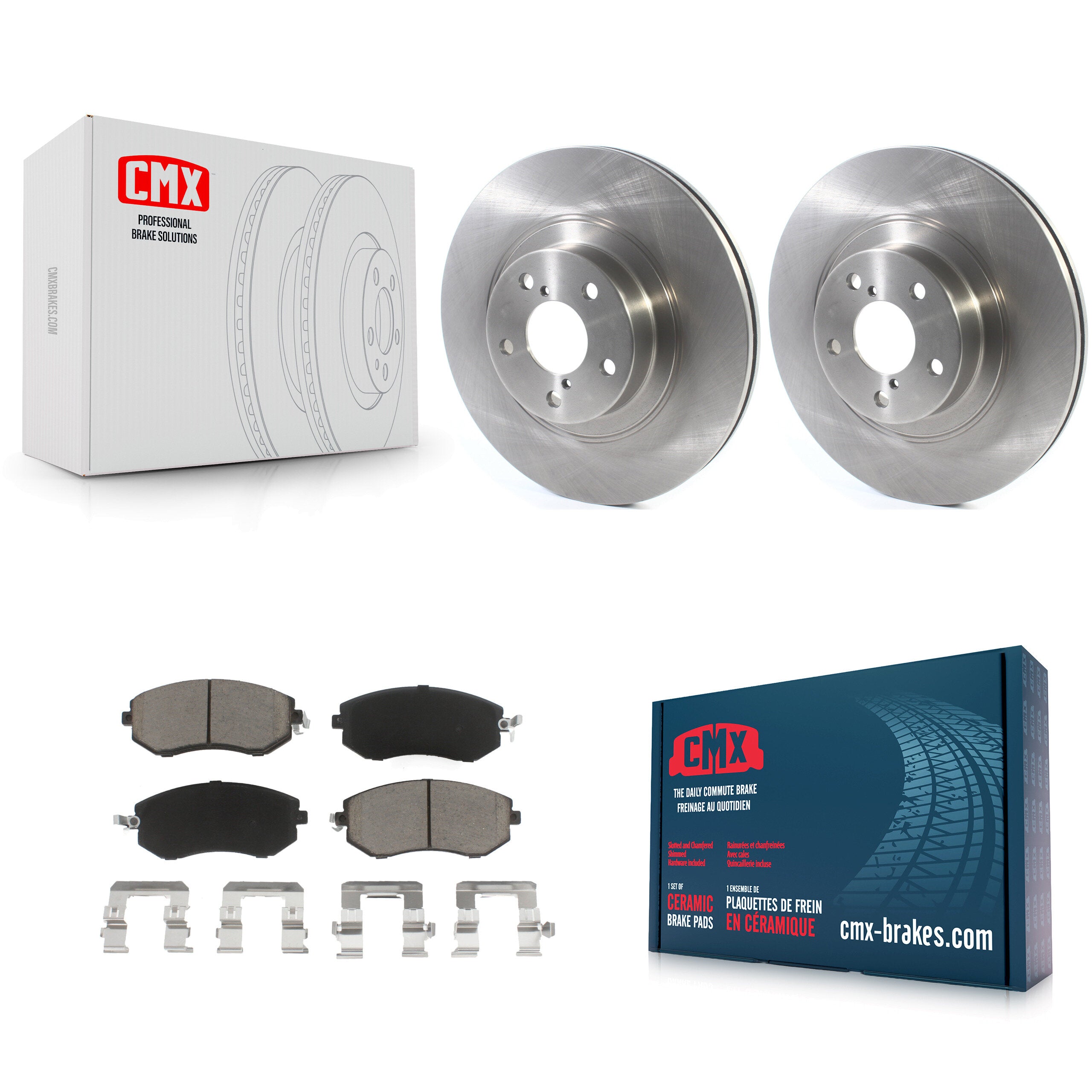 CMX K8C-100187 Disc Brake Kit for 2011-2023 Subaru BRZ, Toyota GR86, Toyota 86 & more - Front product image